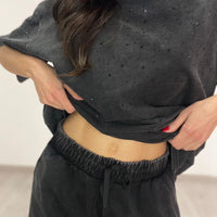 Coordinato "Sporty Chic" Nero