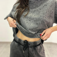 Coordinato "Sporty Chic" Grigio