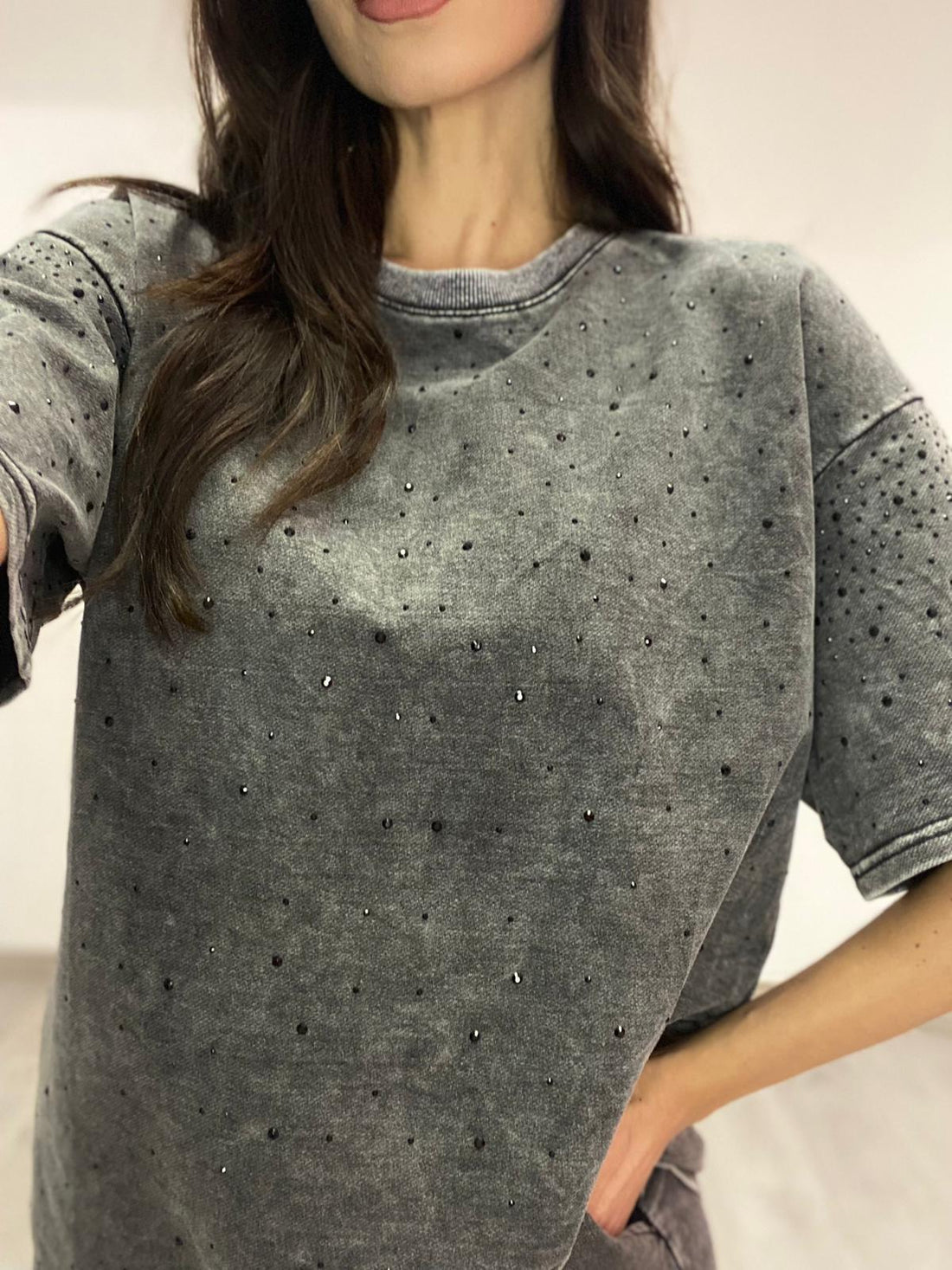 Coordinato "Sporty Chic" Grigio