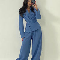 Tailleur "Sahara" Celeste