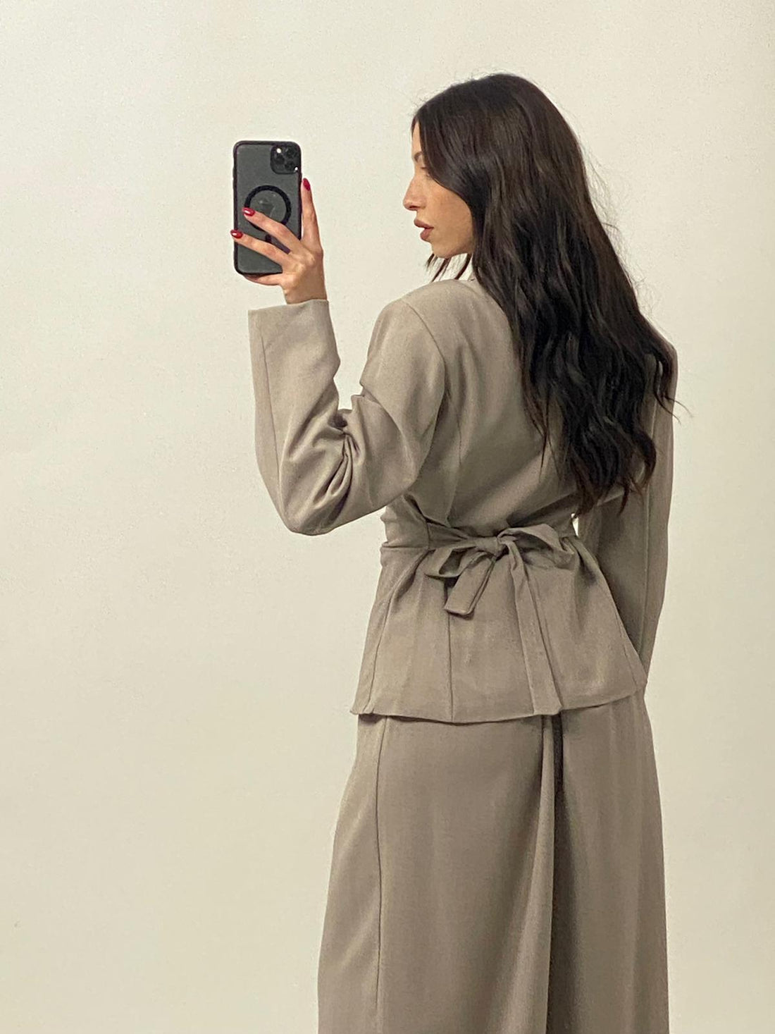 Tailleur "Sahara" Tortora