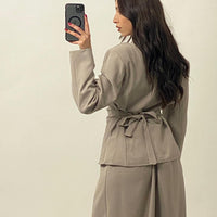 Tailleur "Sahara" Tortora