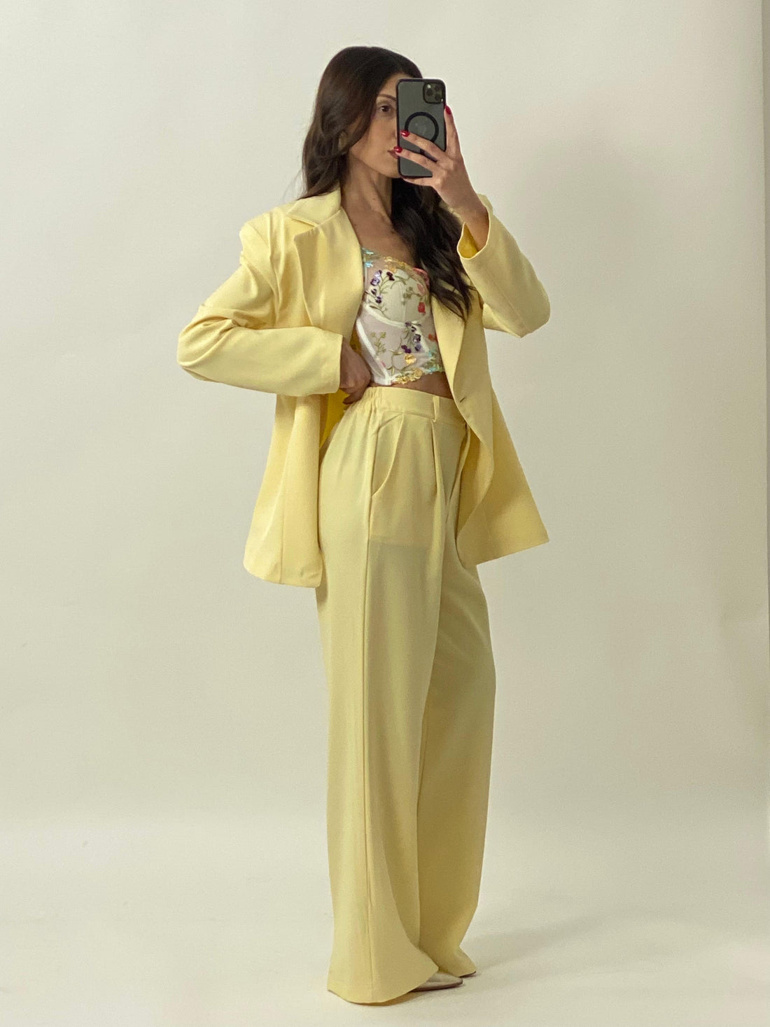 Tailleur "Reina" Giallo