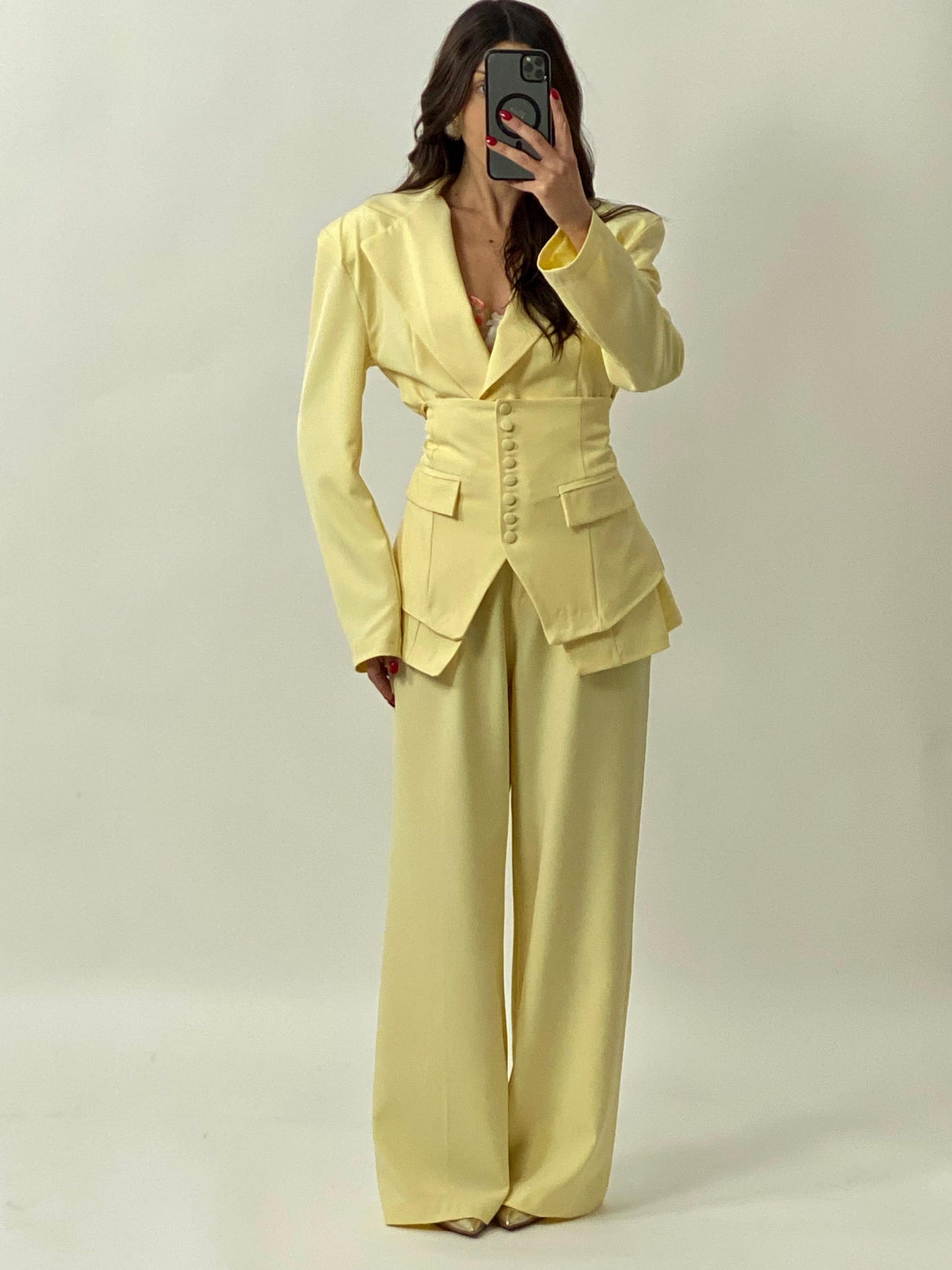 Tailleur "Reina" Giallo