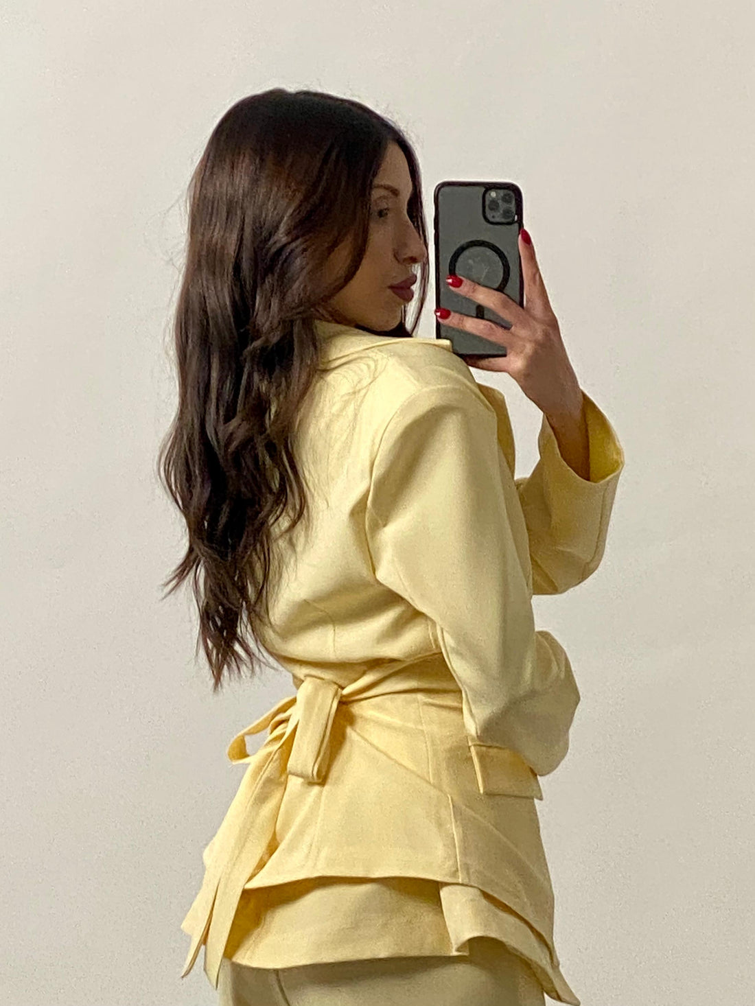 Tailleur "Reina" Giallo