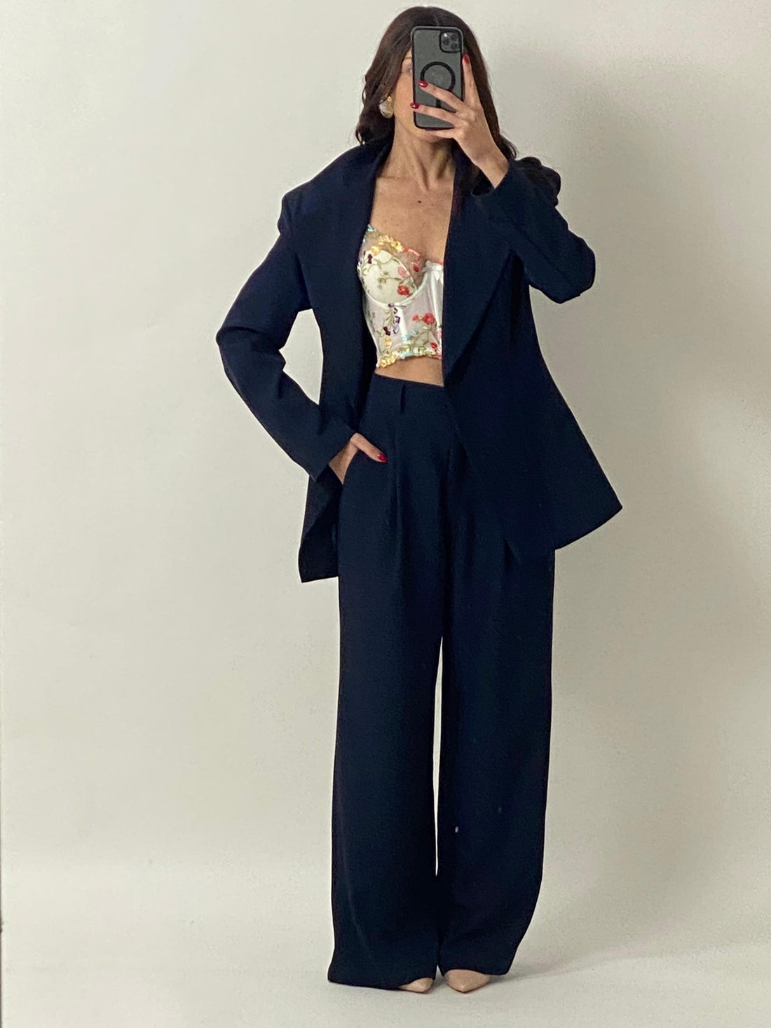 Tailleur "Reina" Blu