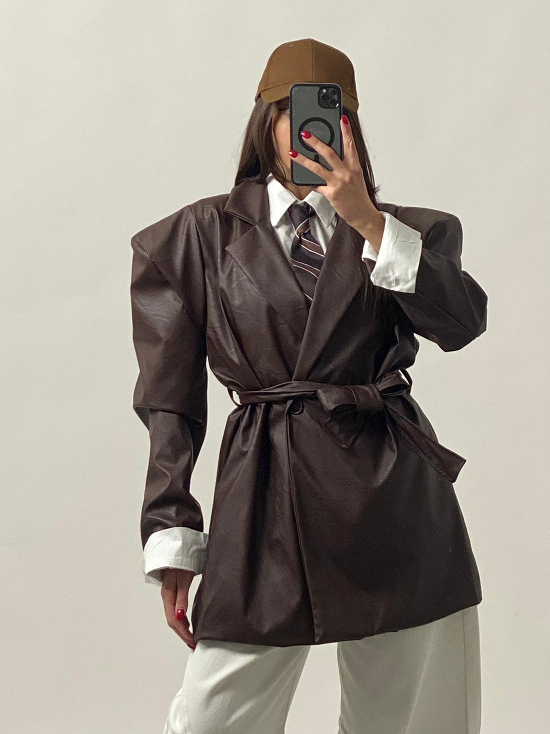 Blazer "Forma" Marrone