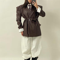 Blazer "Forma" Marrone