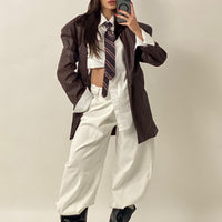 Blazer "Forma" Marrone