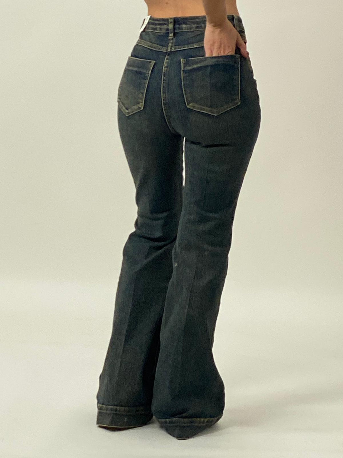 Jeans "Corinne" Sabbiato
