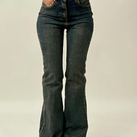 Jeans "Corinne" Sabbiato