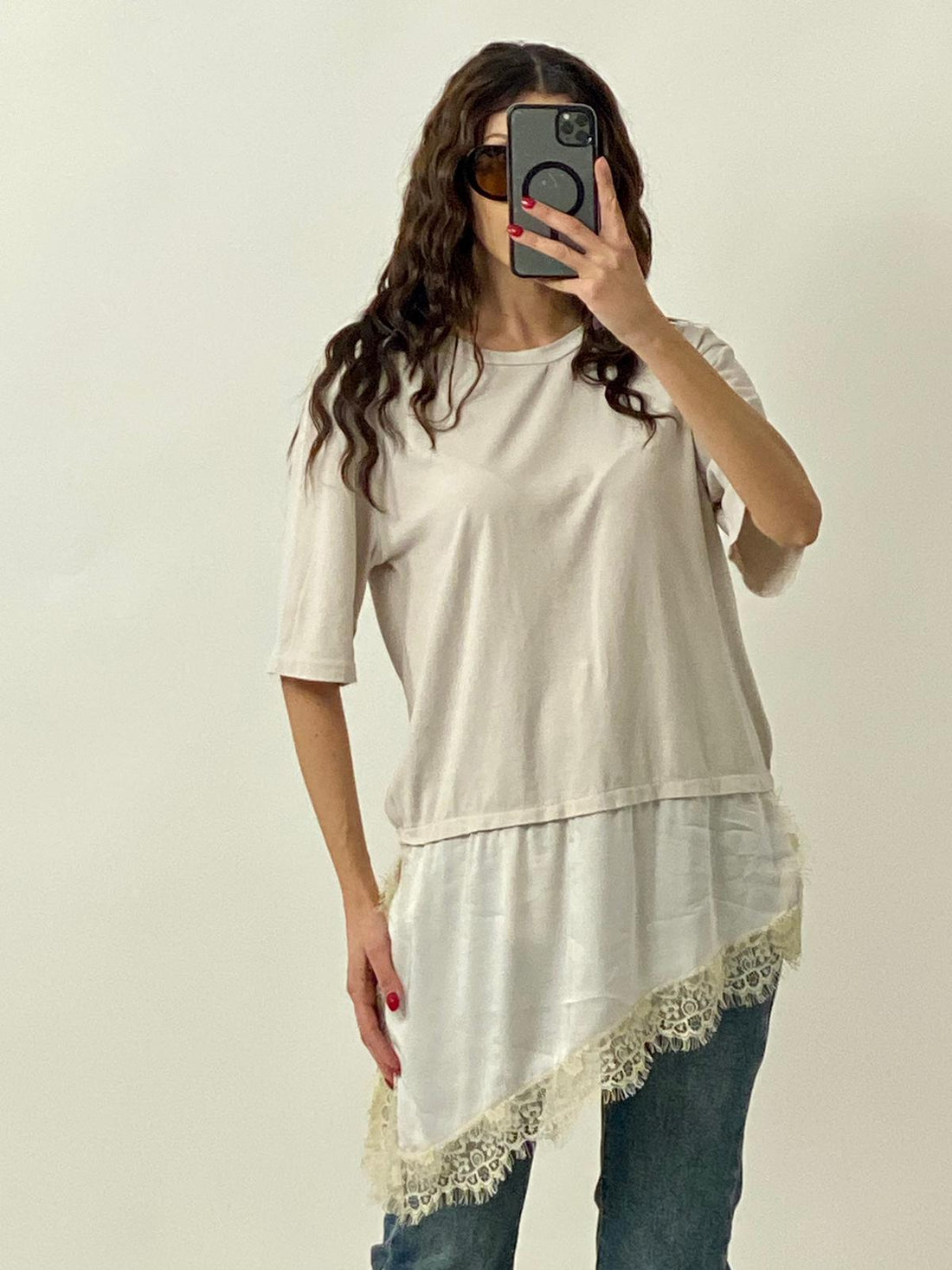Maglia "Tilt" Beige