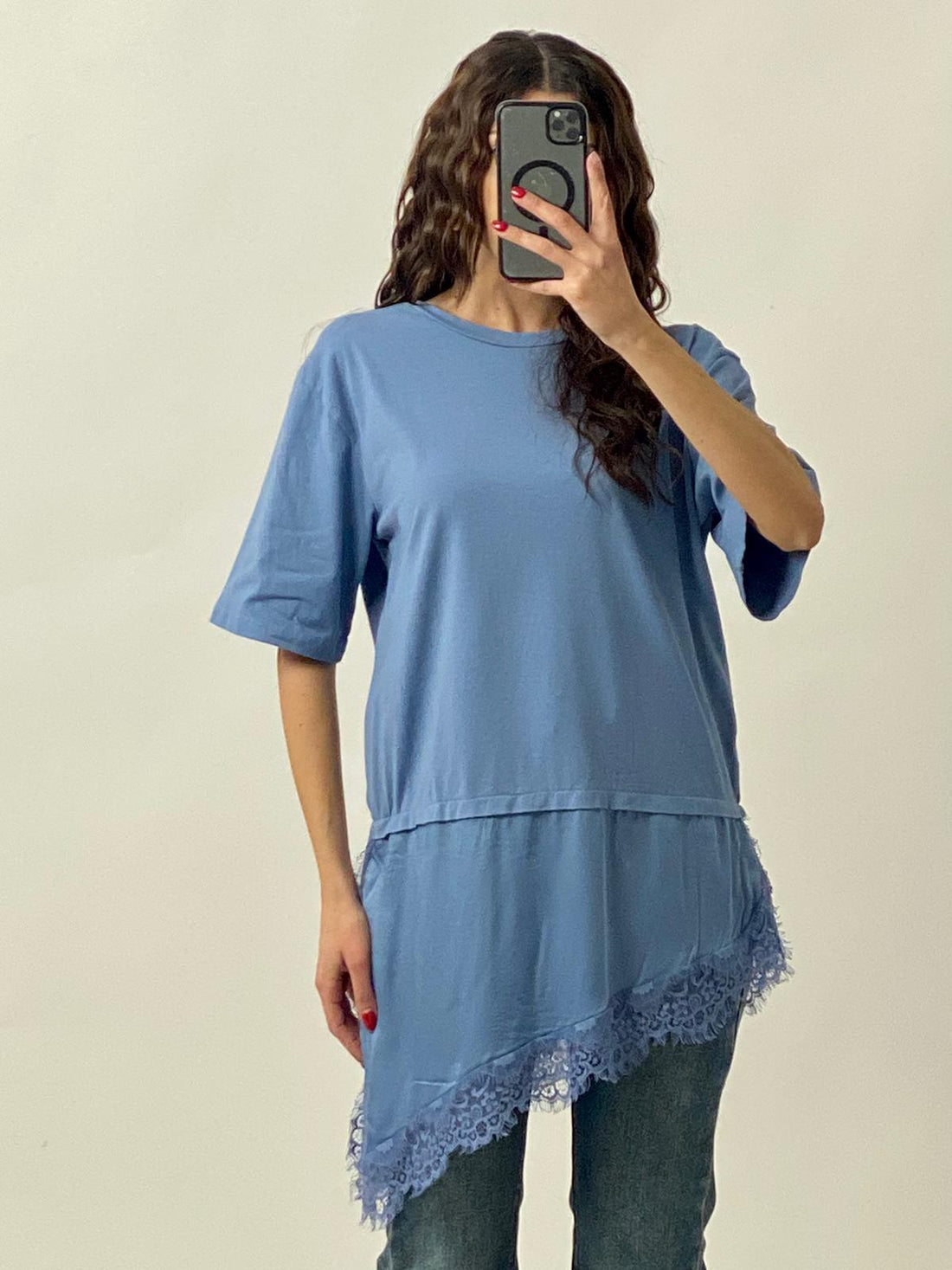 Maglia "Tilt" Celeste