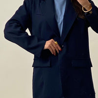 Blazer Monopetto Blu