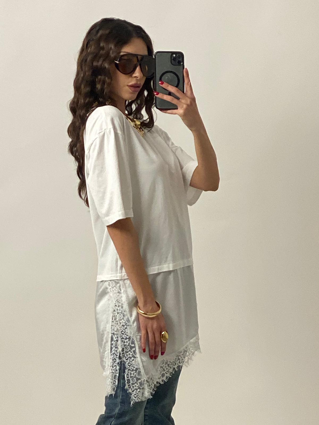 Maglia "Tilt" bianca