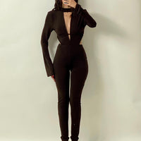 Tuta "Glance" Marrone