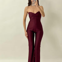 Tuta "Aura" Bordeaux