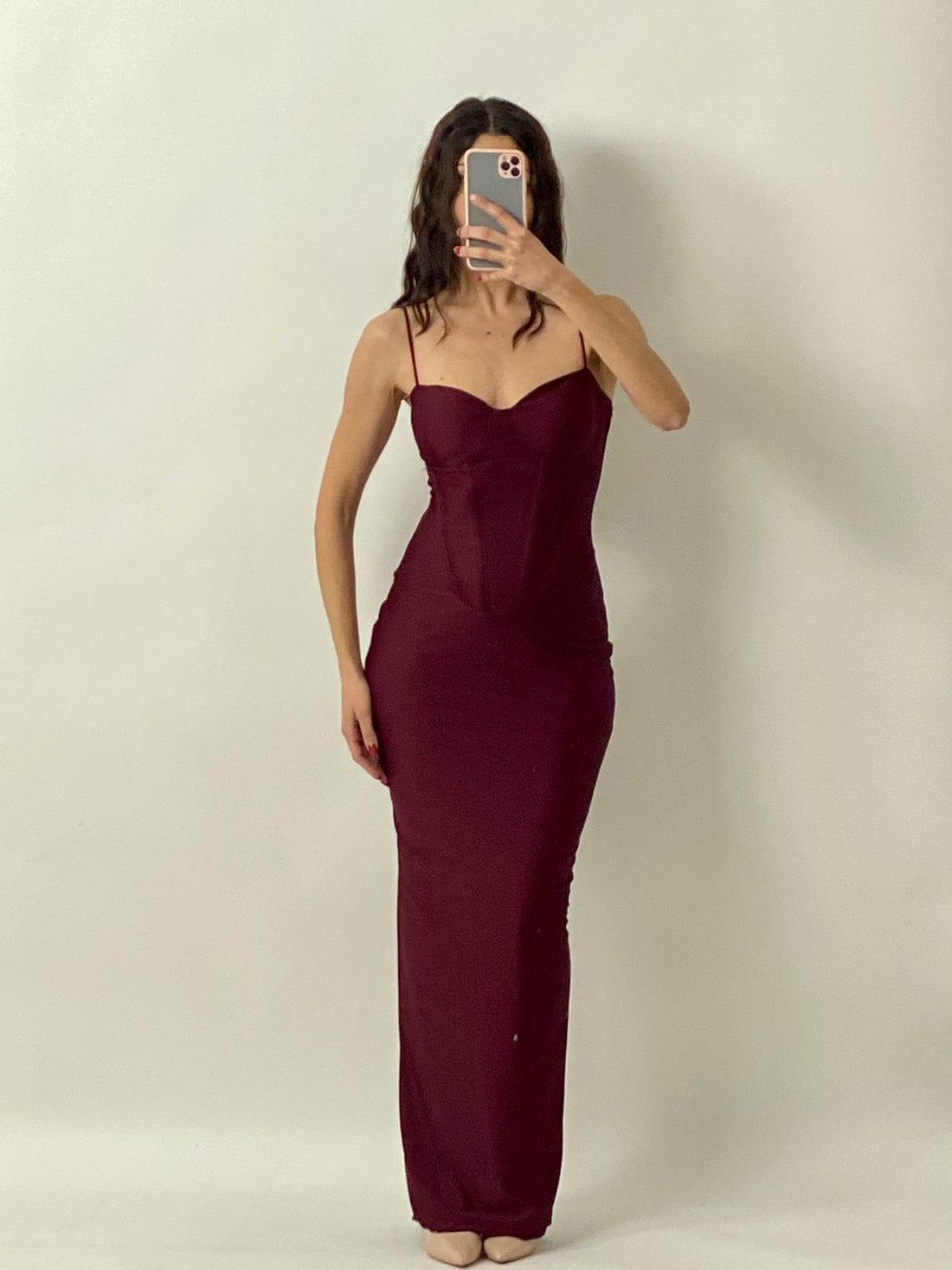 Abito "Vamp" Bordeaux