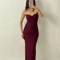 Abito "Vamp" Bordeaux