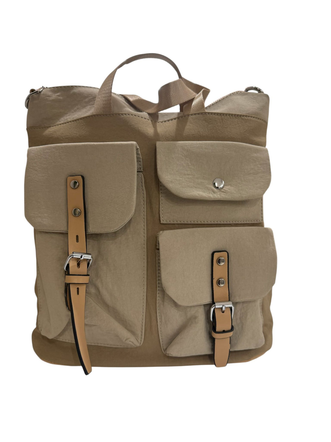 Zaino Borsa Beige