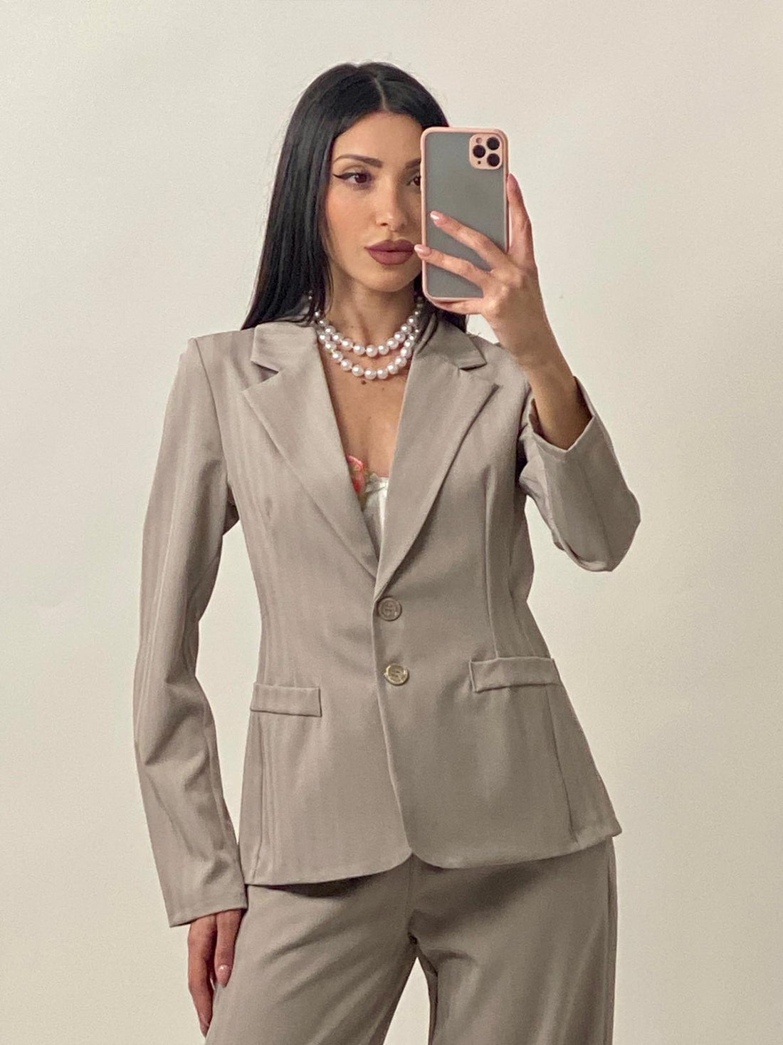 Giacca "Karol" Beige