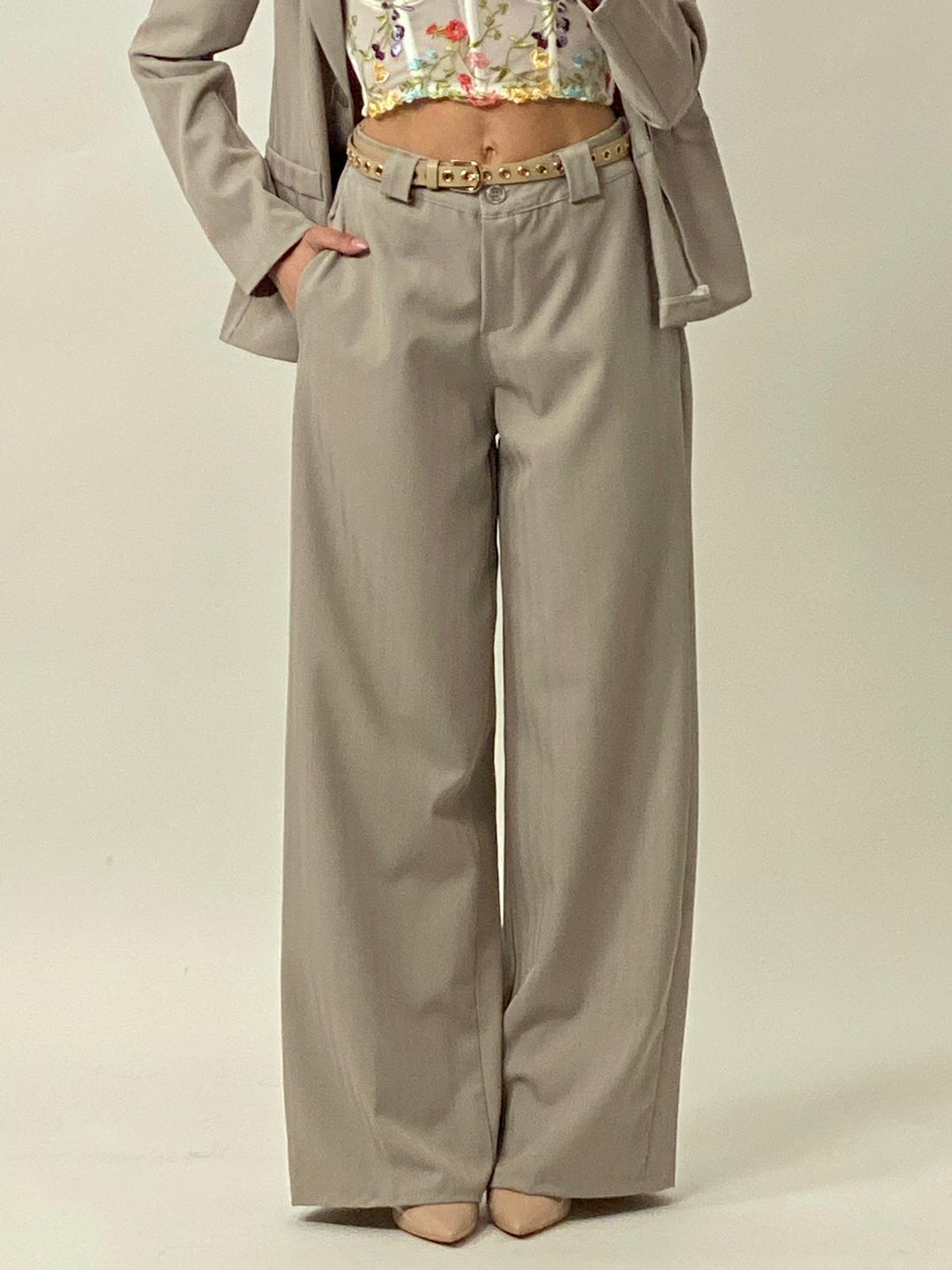 Pantalone "Karol" Beige