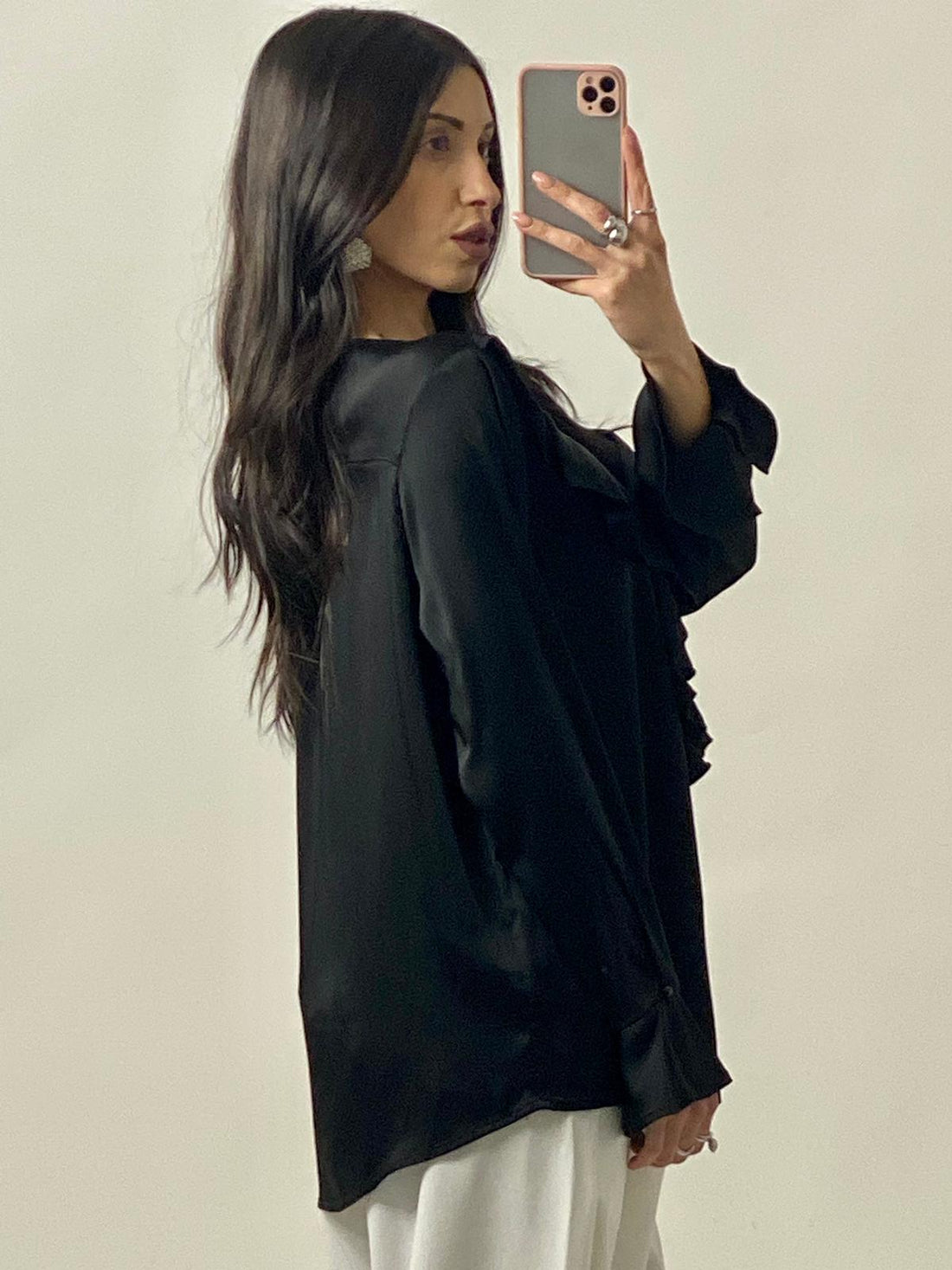 Camicia "Soleil" Nera
