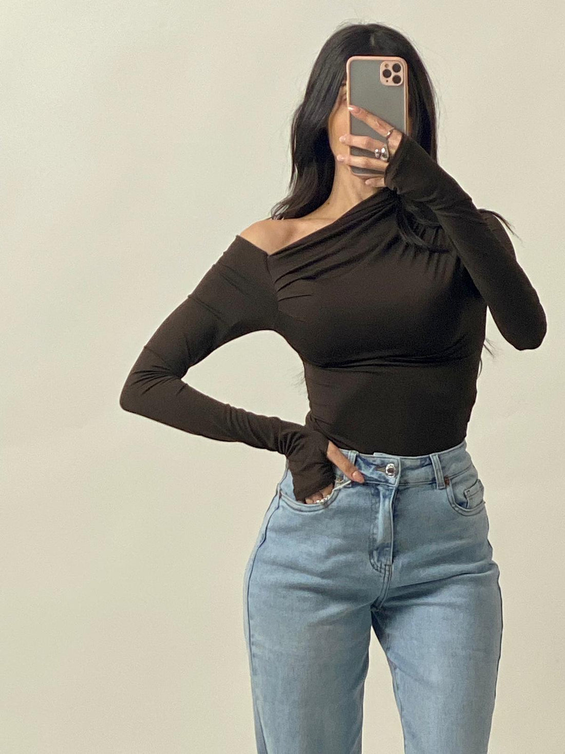 Maglia "Kim" Marrone