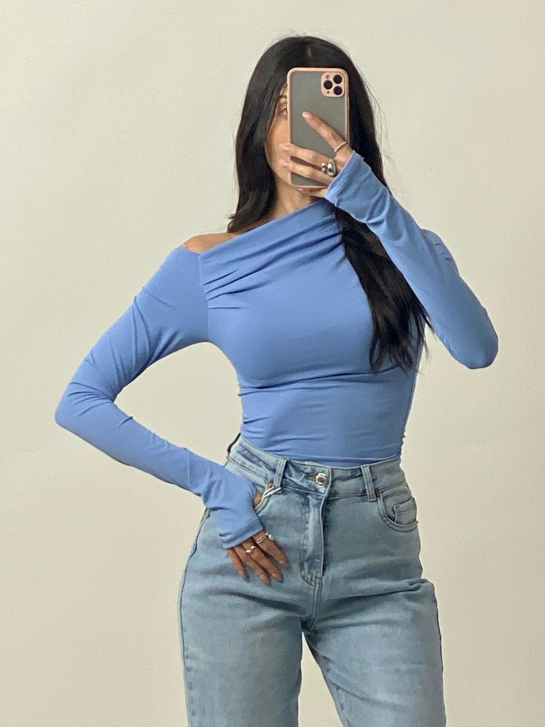 Maglia "Kim" Azzurra