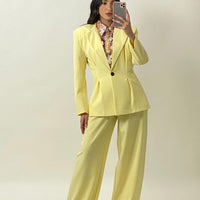 Tailleur "Altea" Giallo