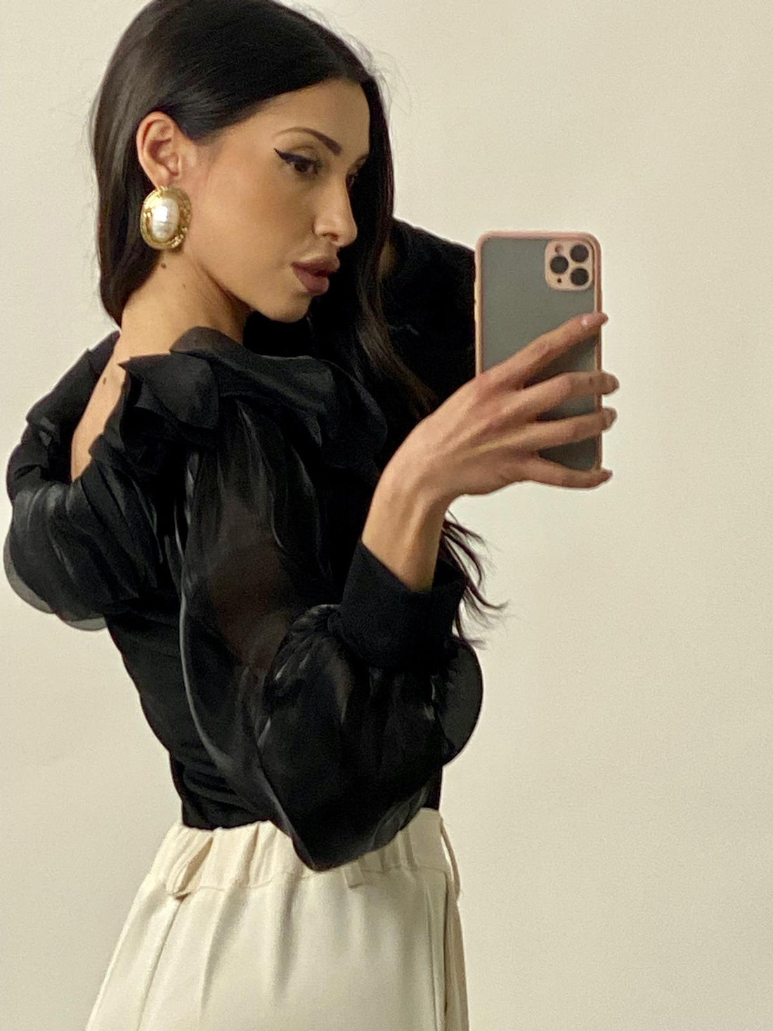 Maglia "Canvas" Nero