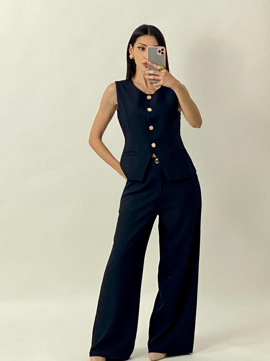 Tailleur "Alba"  Blu