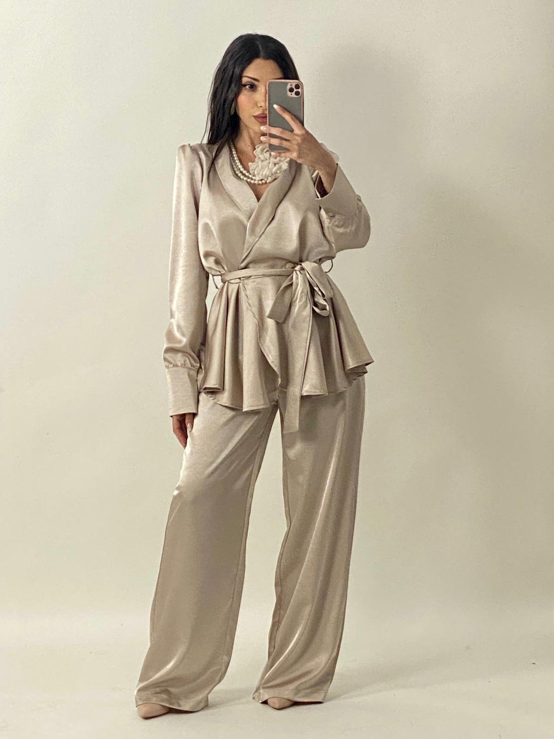 Coordinato "Gliss" Beige