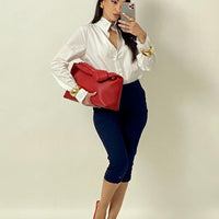 Capri pant Blu