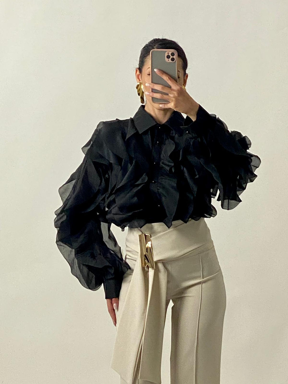 Camicia "Flaire" Nera
