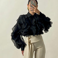 Camicia "Flaire" Nera
