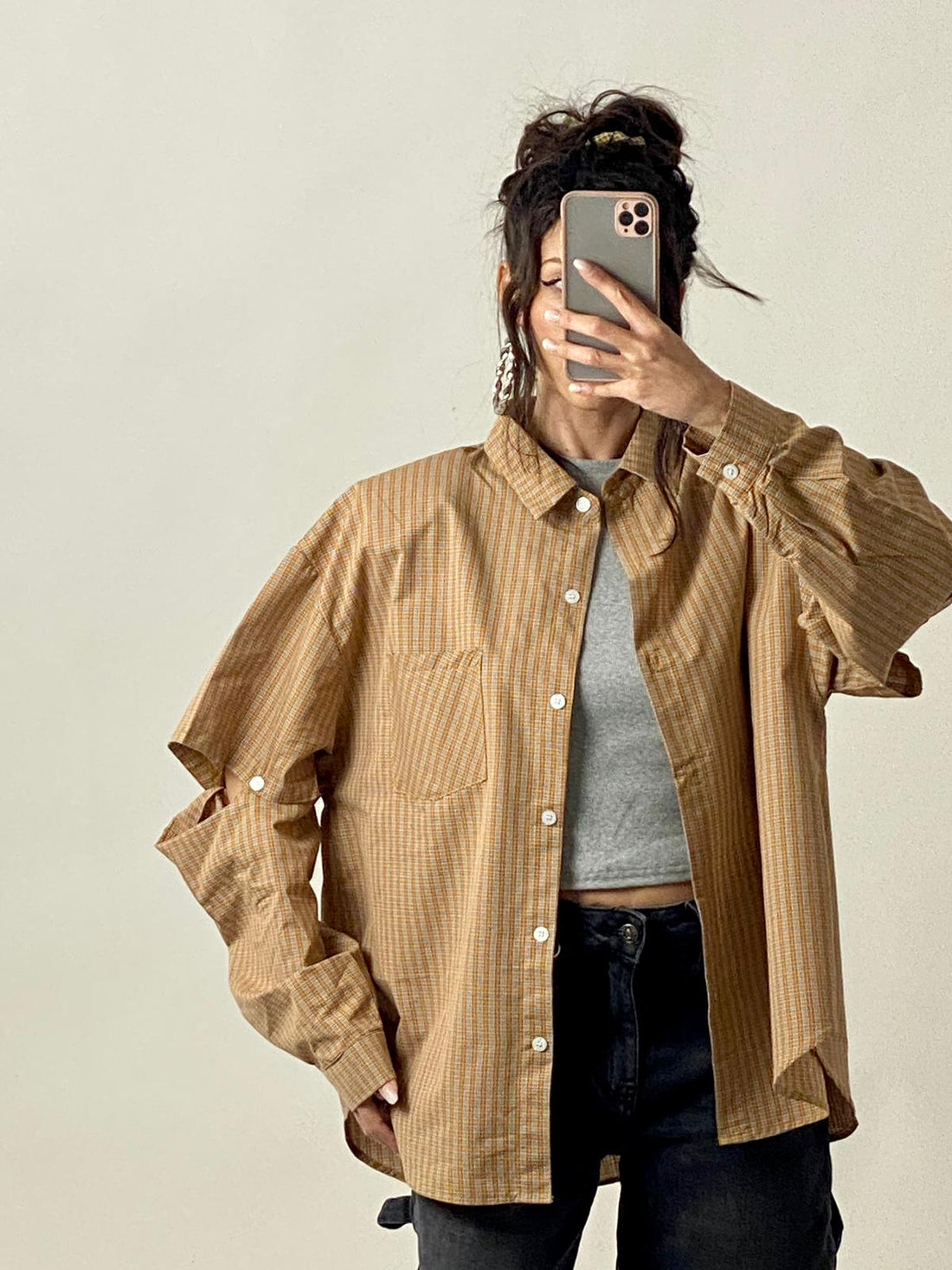 Camicia "Brother" Senape