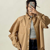 Camicia "Brother" Senape
