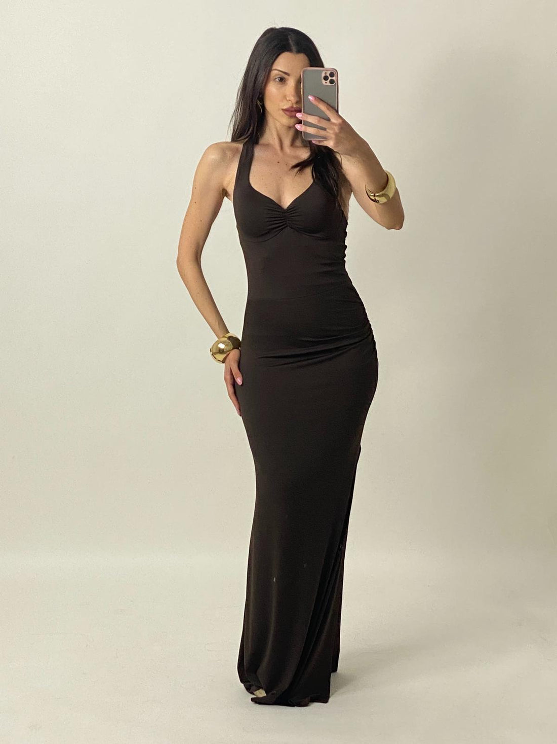 Abito "Electra" Marrone