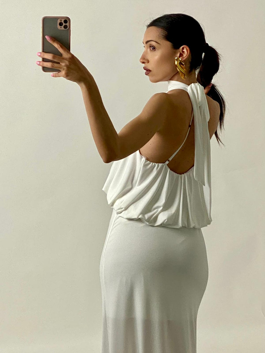 Abito "Odette" Bianco