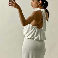 Abito "Odette" Bianco