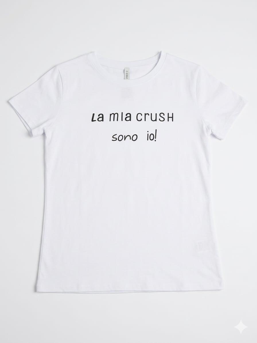 T-shirt "La mia crush sono io"