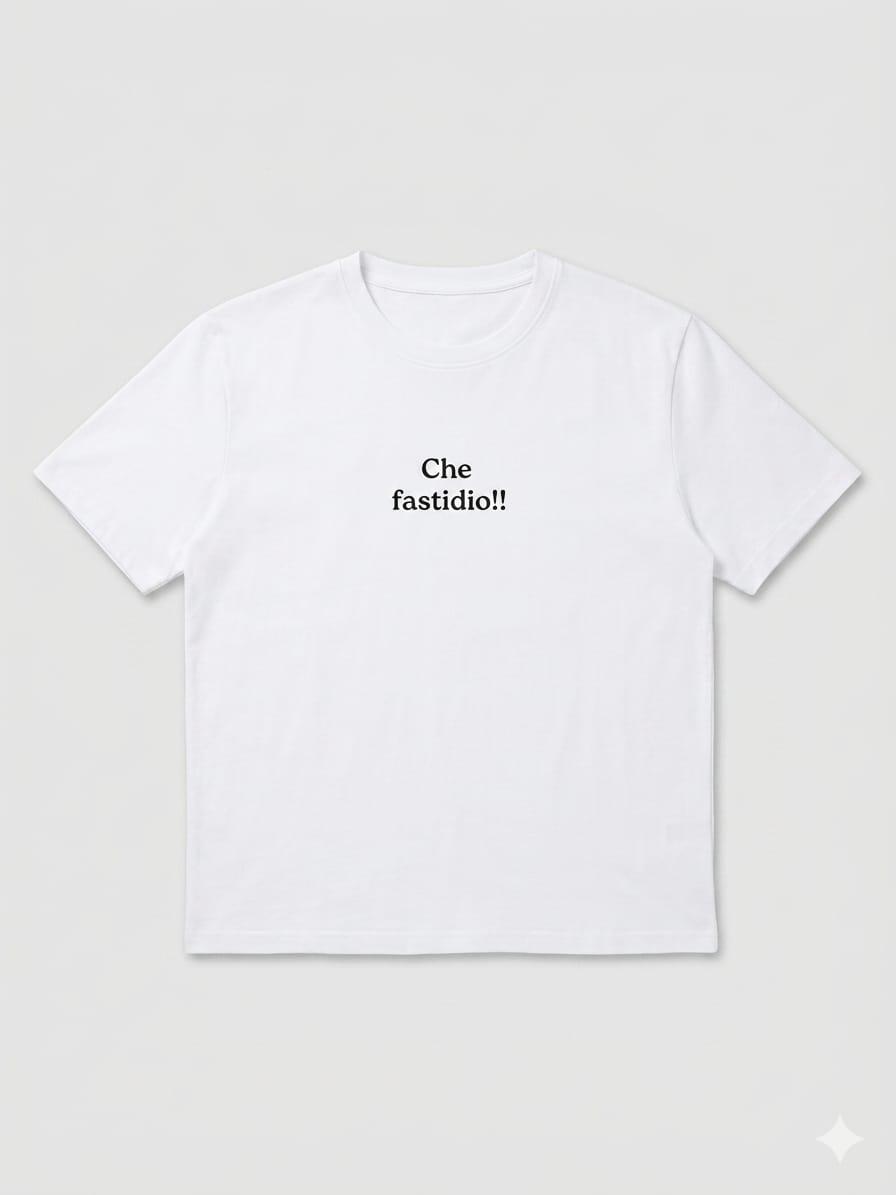 T-shirt "Che fastidio"
