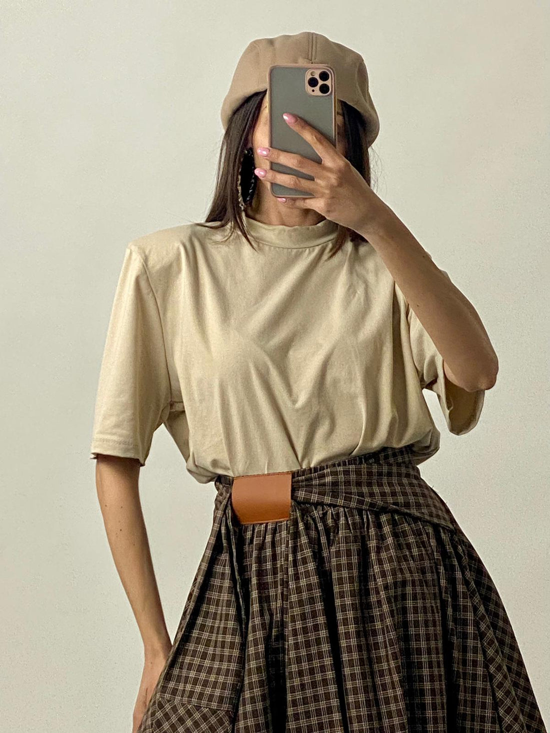 T-shirt "Power tee" Beige