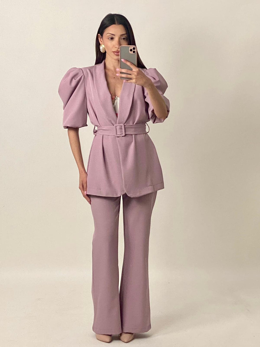 Tailleur "Mademoiselle" Rosa