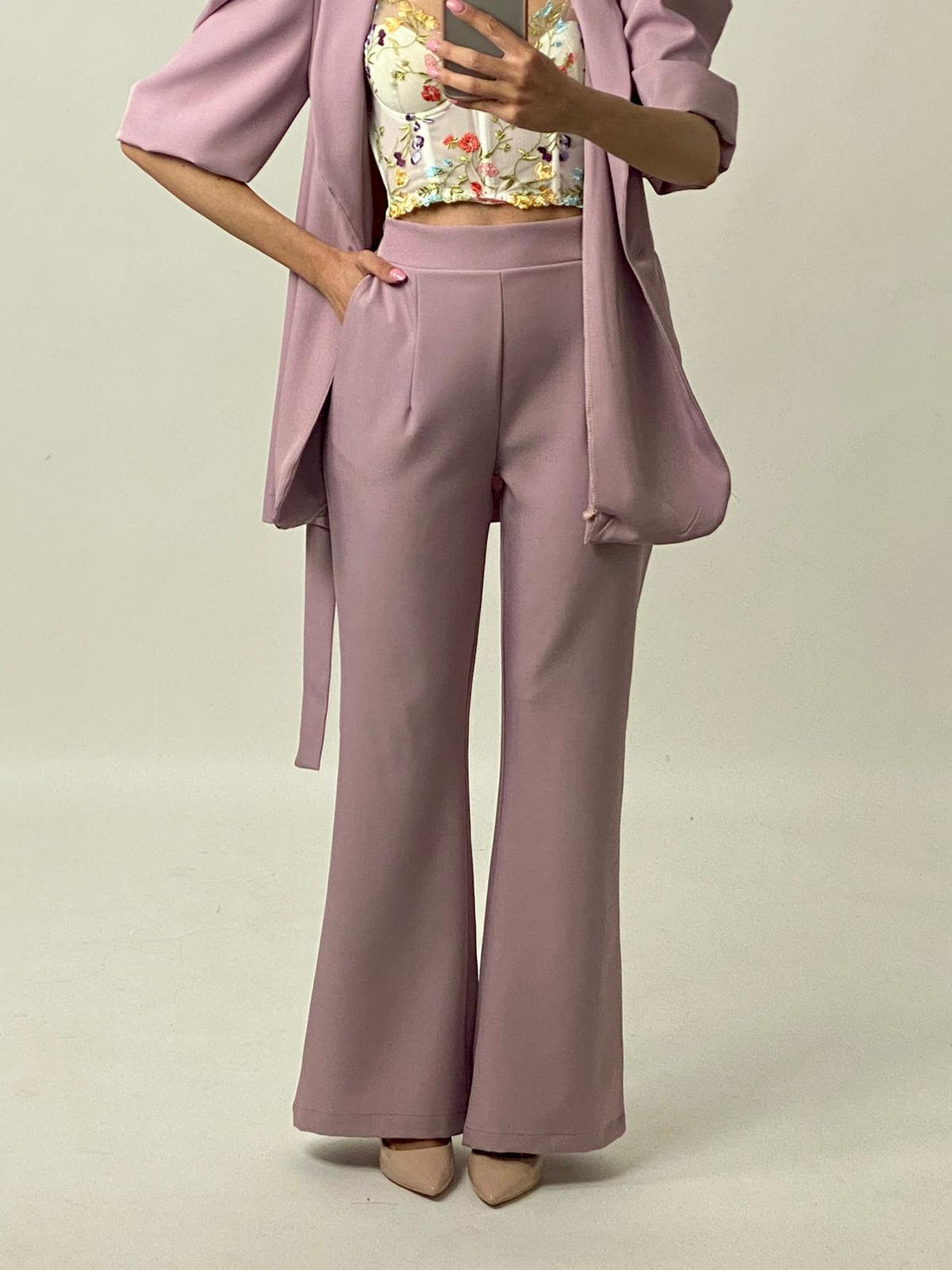 Tailleur "Mademoiselle" Rosa