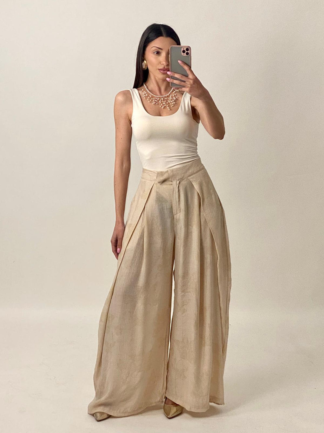 Pantalone "Oasi" Beige