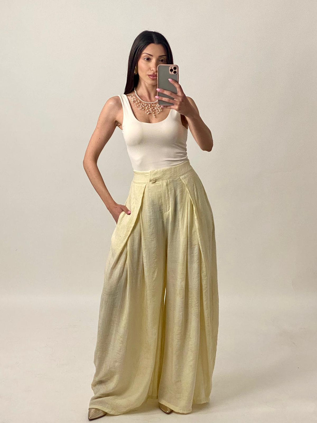 Pantalone "Oasi" Giallo