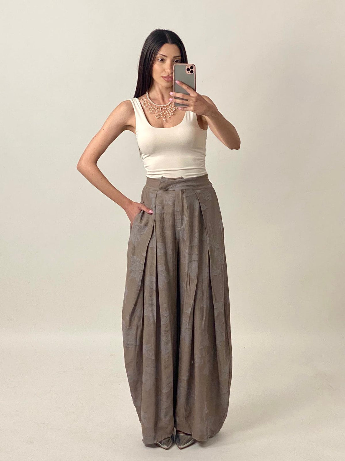 Pantalone "Oasi" Tortora