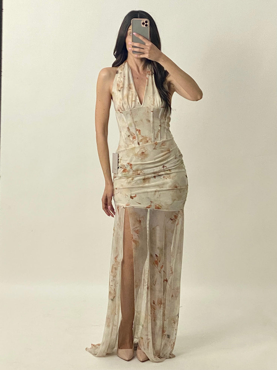 Abito "Anemone" Beige
